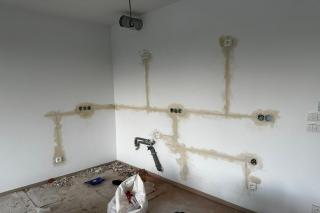 Dokončená instalace a uklizeno