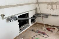 Dokončená instalace vody a odpadu 