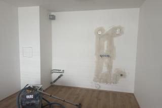 Dokončená elektroinstalace pro novou kuchyň