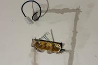 Zásuvka pro LED transformátor a zásuvky nad pracovní plochou