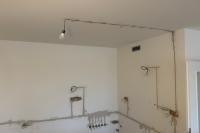 Uložený kabel CYKY-LO v drážce 