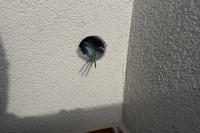 Zásuvka na lodgii v zateplení