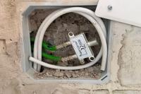 Napojení průběžného anténního odbočovače na stávající rozvod